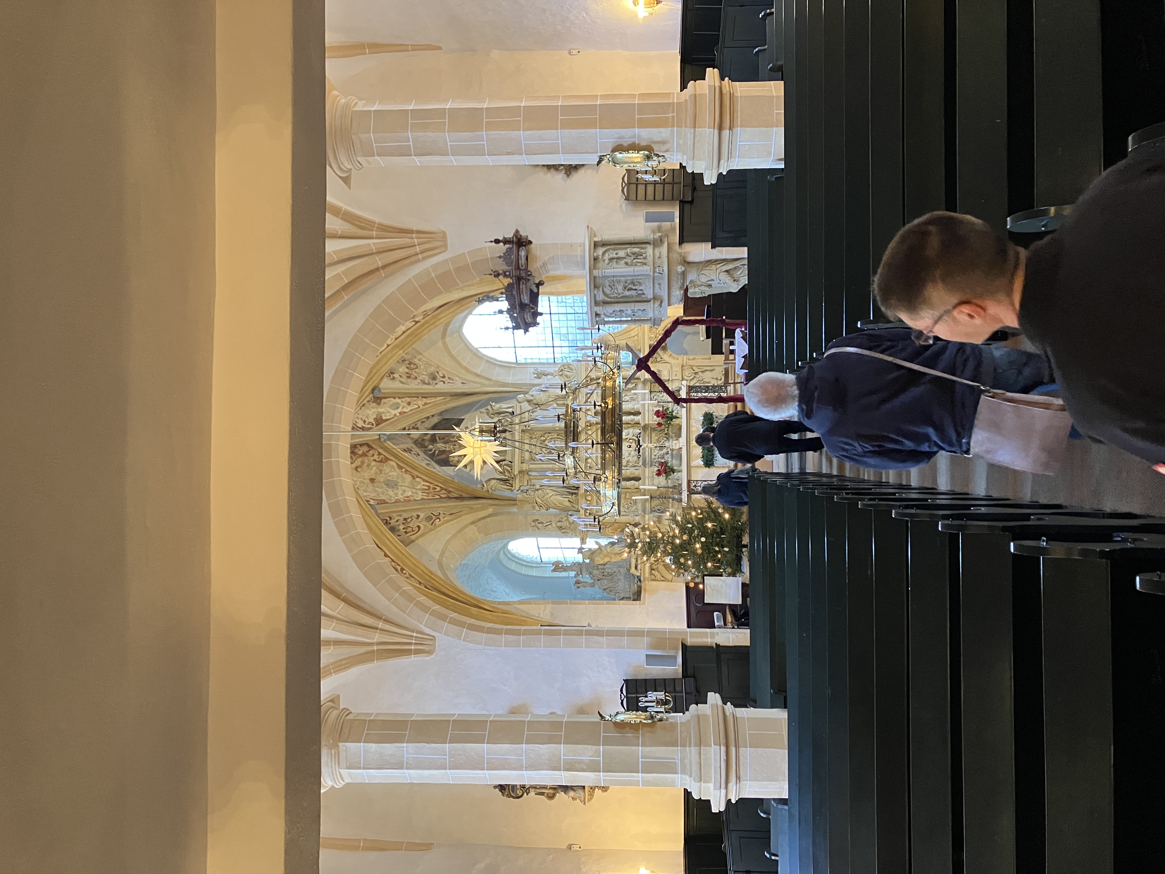 In der Kirche Lauenstein