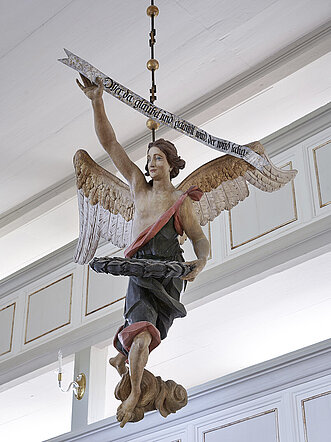 Deckenfigur Kirche Nassau