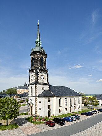 Stadtkirche Frauenstein Außenansicht