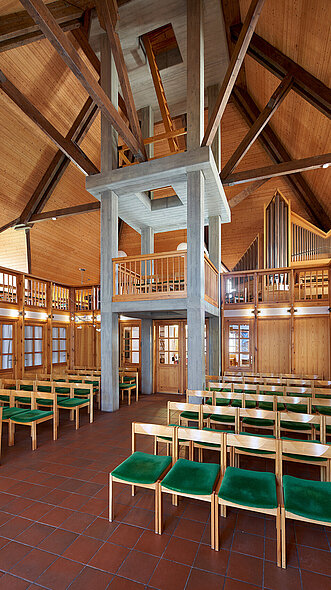 Innenansicht Altenberger Kirche