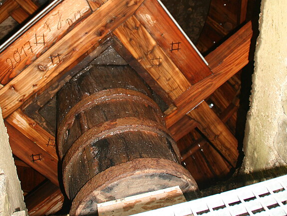 mittlerer Teil eines Mühlenrades