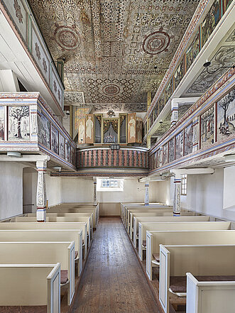 Innenansicht Kirche Hartmannsdorf