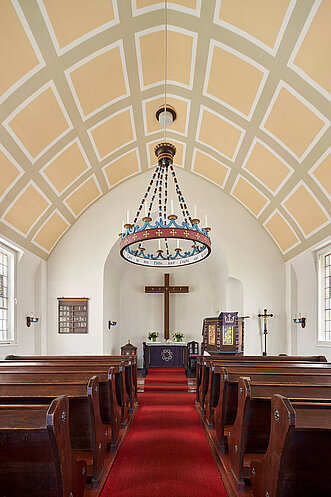 Innenansicht Kirche Oberbärenburg