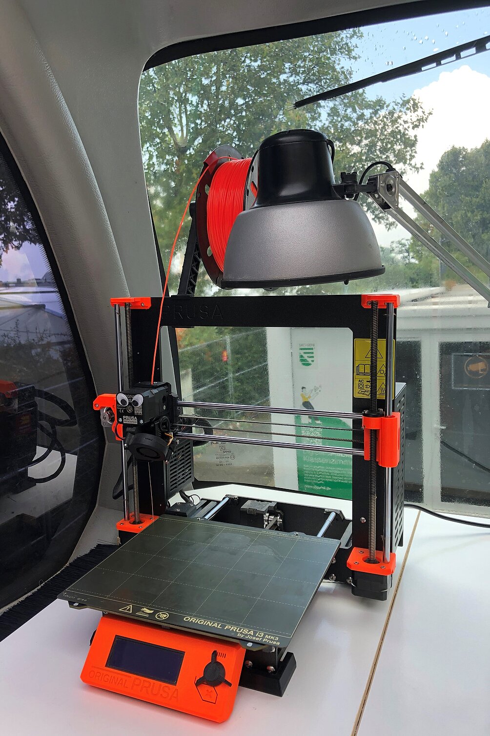 Arbeitsgerät im Fabmobil