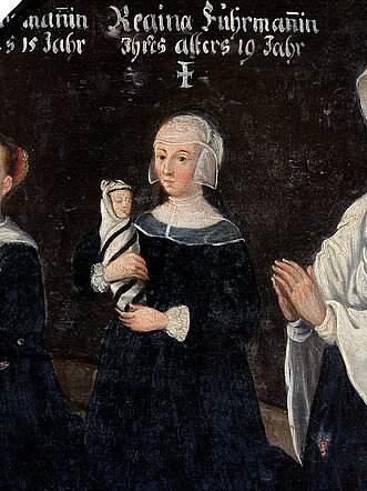 Gemälde in Friedhofskapelle Frauenstein