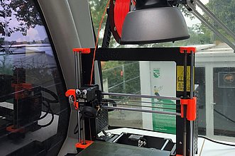 Arbeitsgerät im Fabmobil