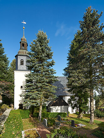 Außenansicht Kirche Schellerhau